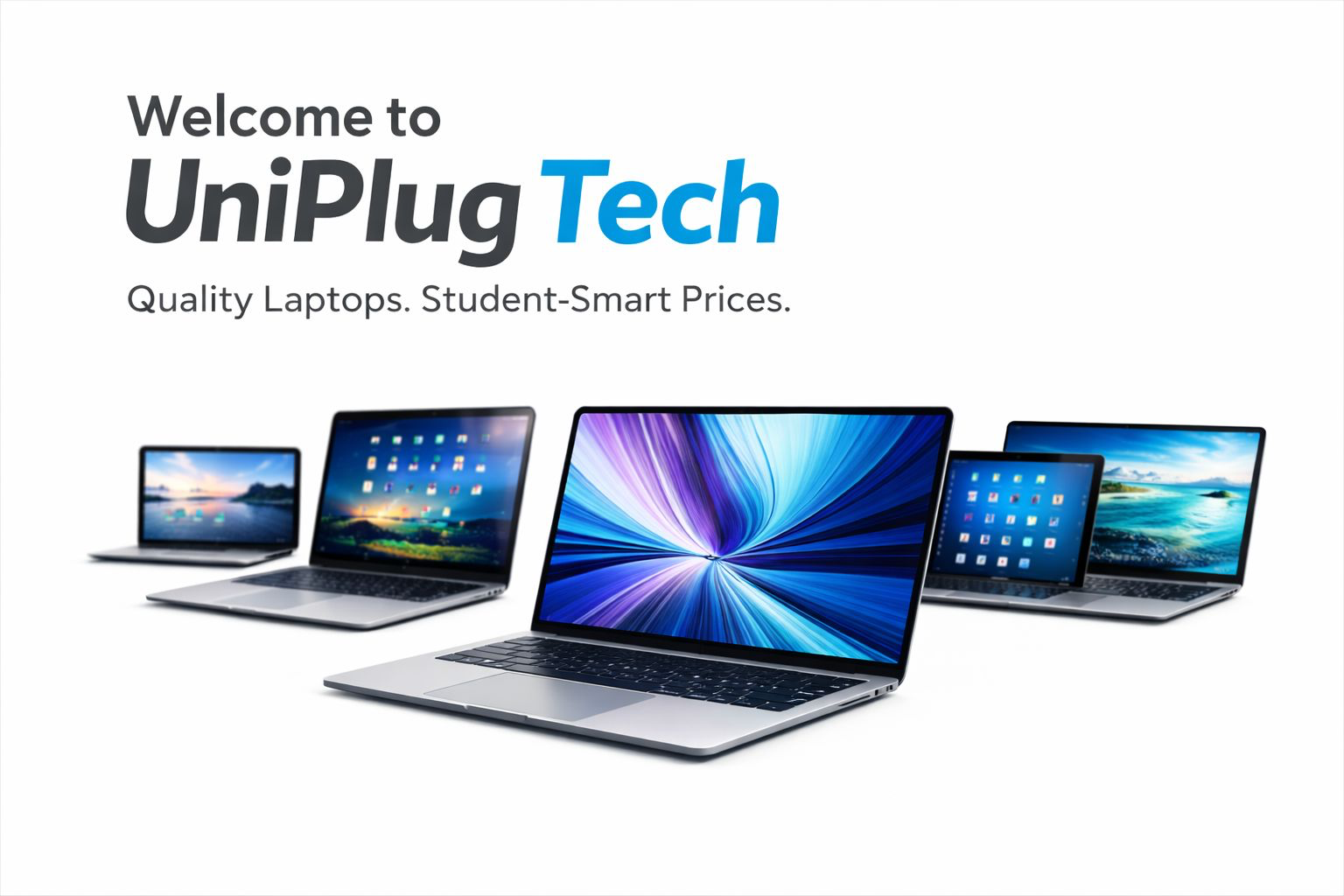 Welcome to UniPlug Tech - Quality Laptops. Student-Smart Prices.